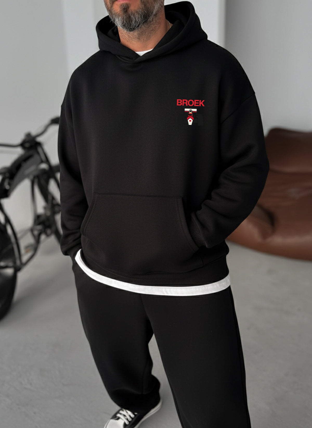 Monte-Carlo Racing Hoodie - Black Broek