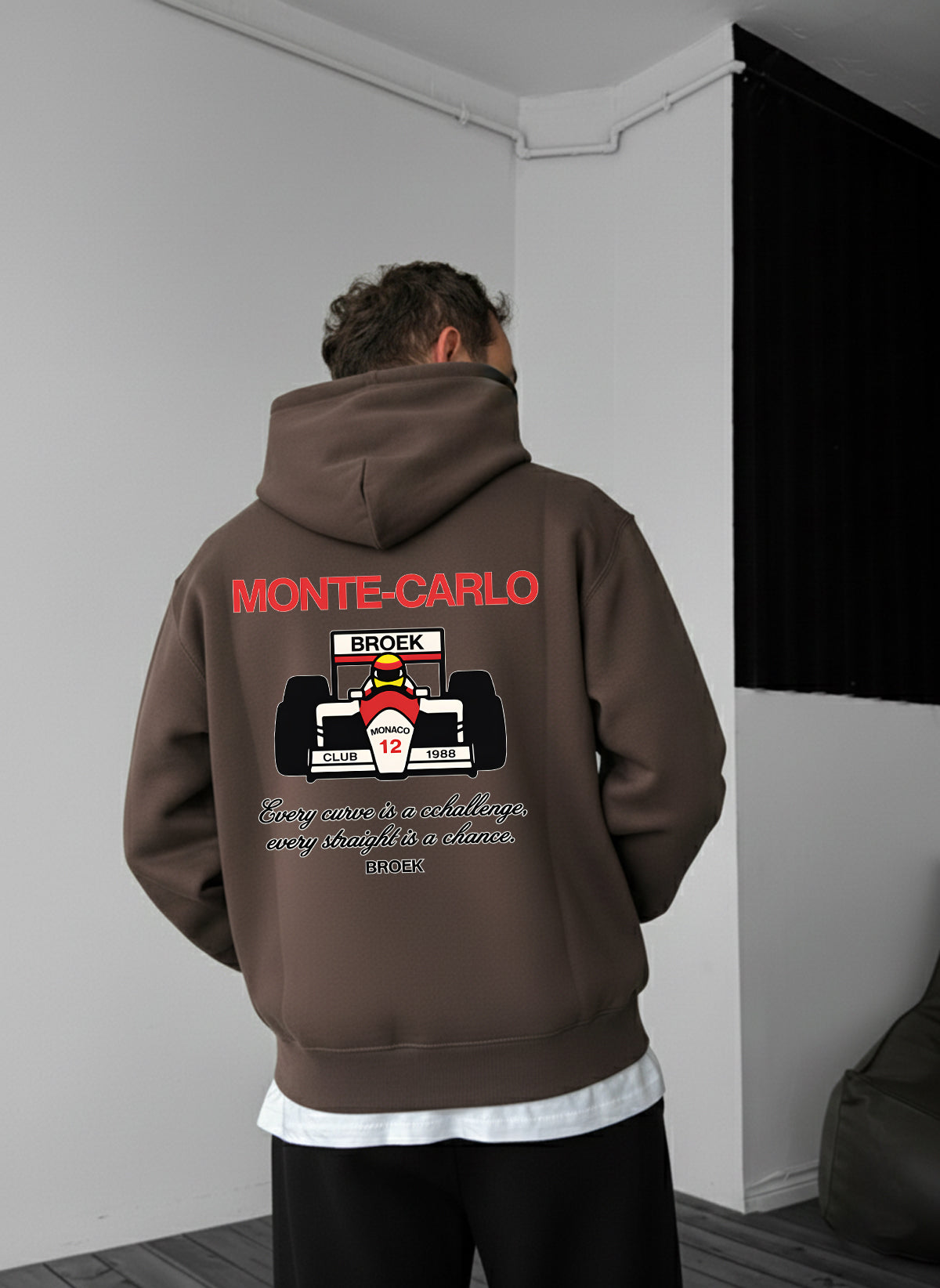 Monte-Carlo Racing Hoodie - Brown Broek