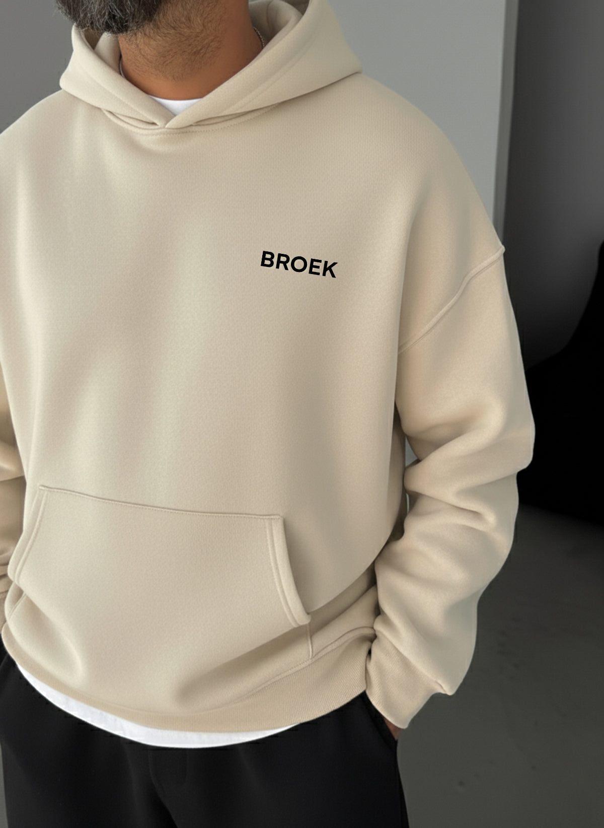 No One Is You Empowerment Hoodie - Beige