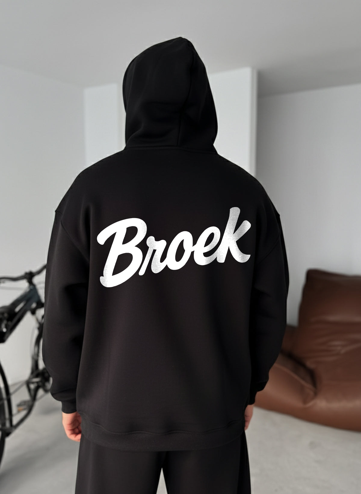 Broek Signature Hoodie - Black Broek