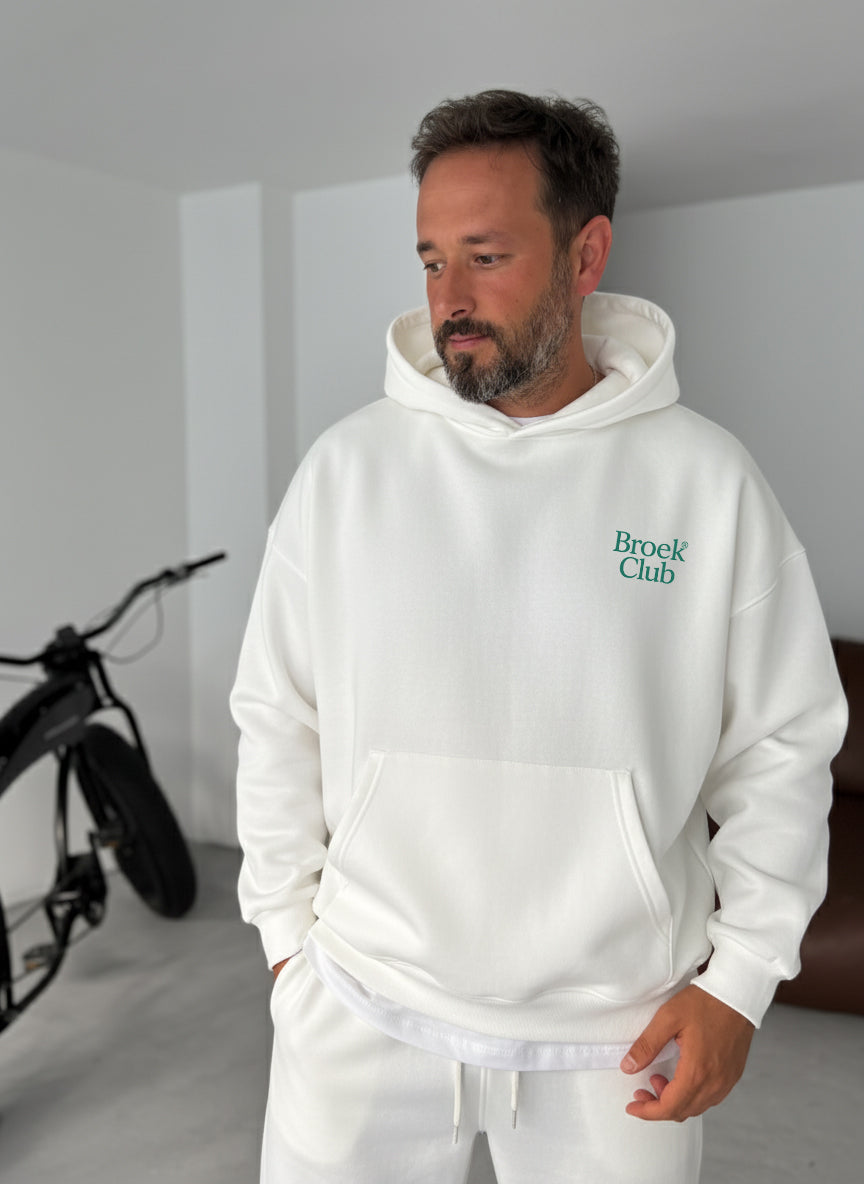 Broek Club 1988 Hoodie - White Broek