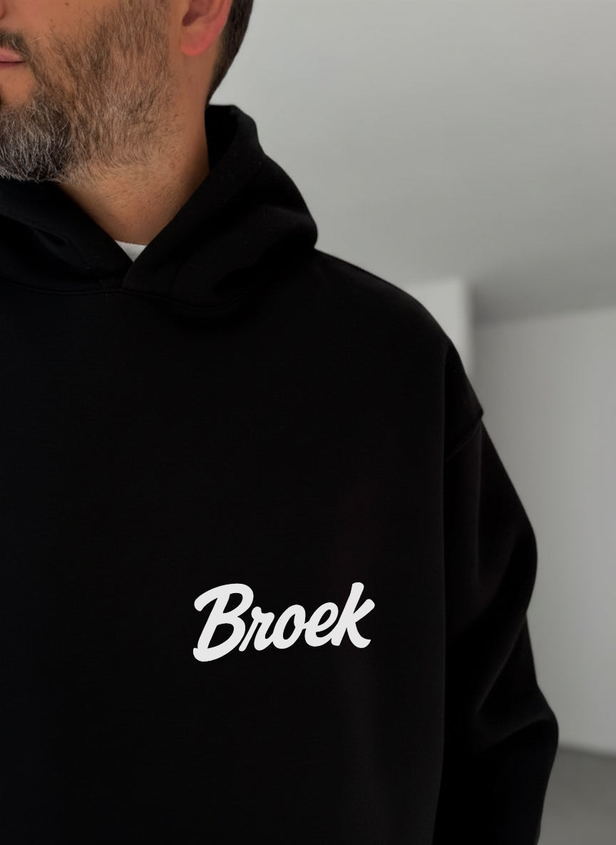 Broek Signature Hoodie - Black Broek