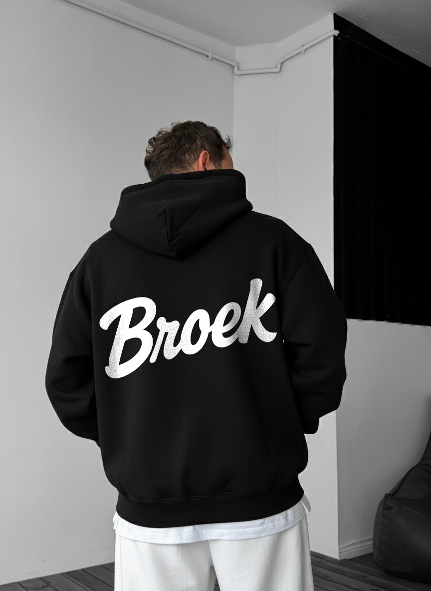 Broek Signature Hoodie - Black Broek