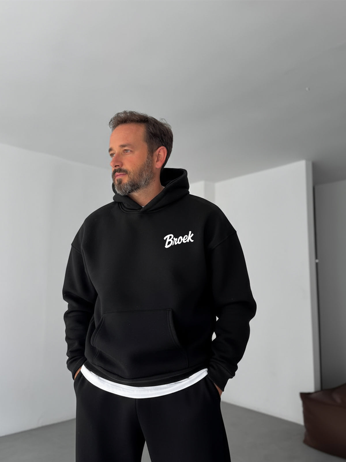 Broek Signature Hoodie - Black Broek