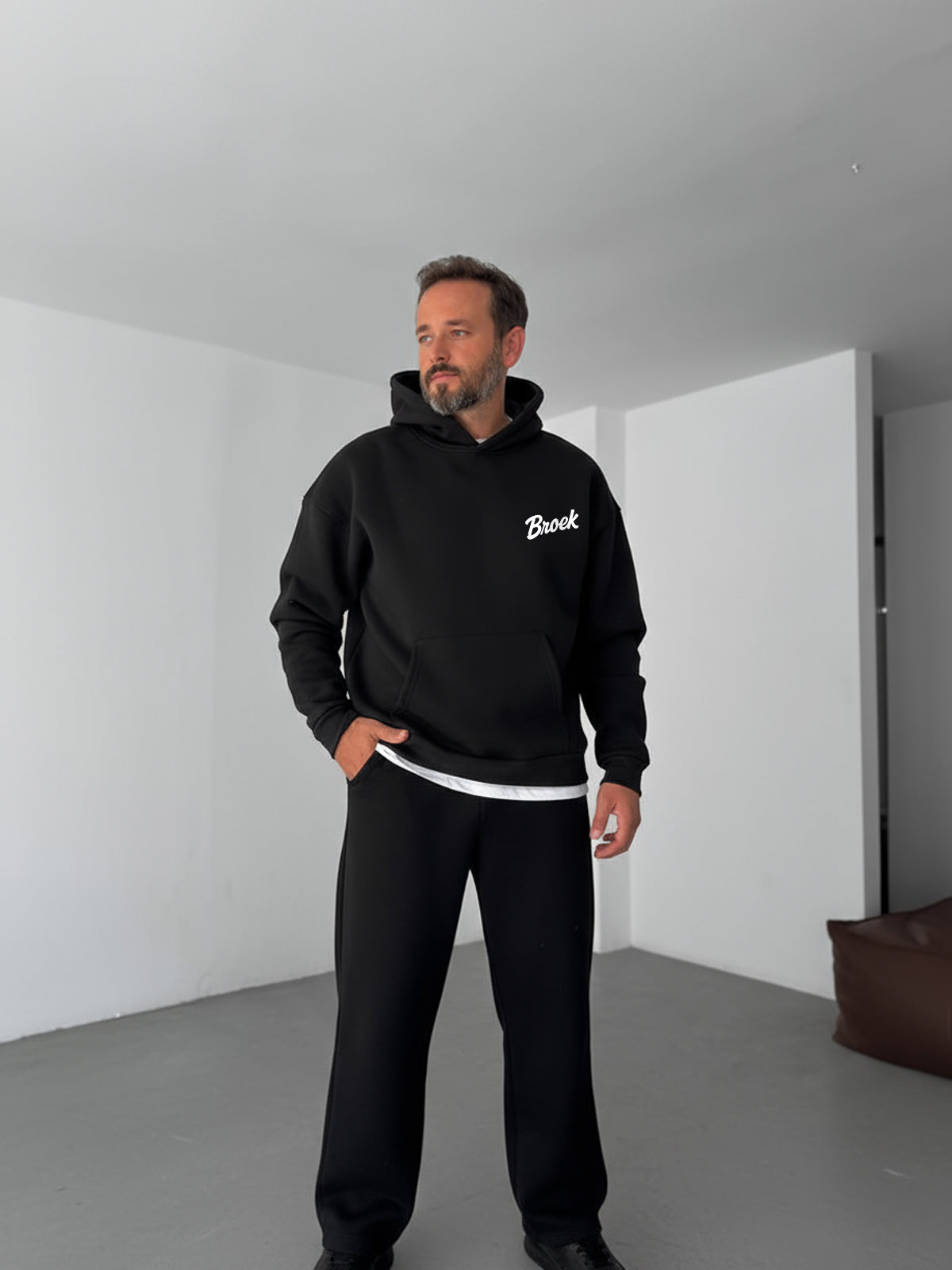 Broek Signature Hoodie - Black Broek
