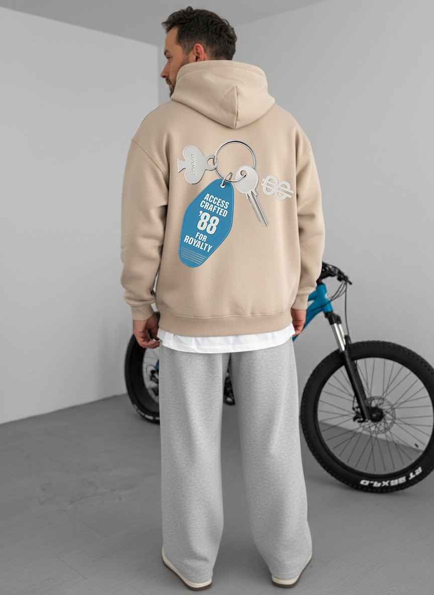 Access Granted 88 Hoodie - Beige Broek