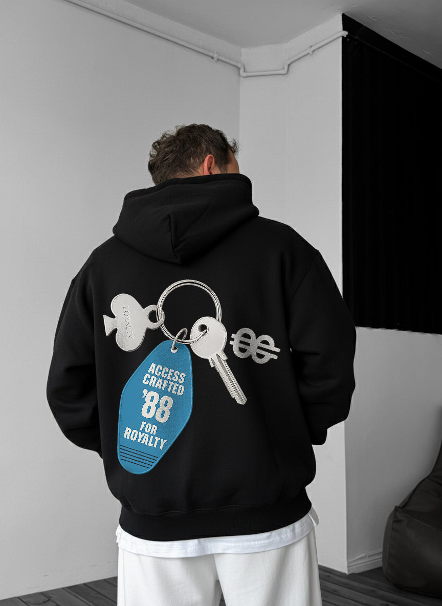 Access Granted 88 Hoodie - Black Broek