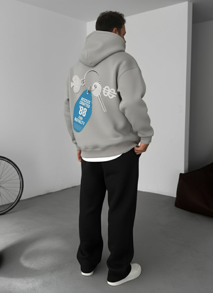 Access Granted 88 Hoodie - Silver Broek