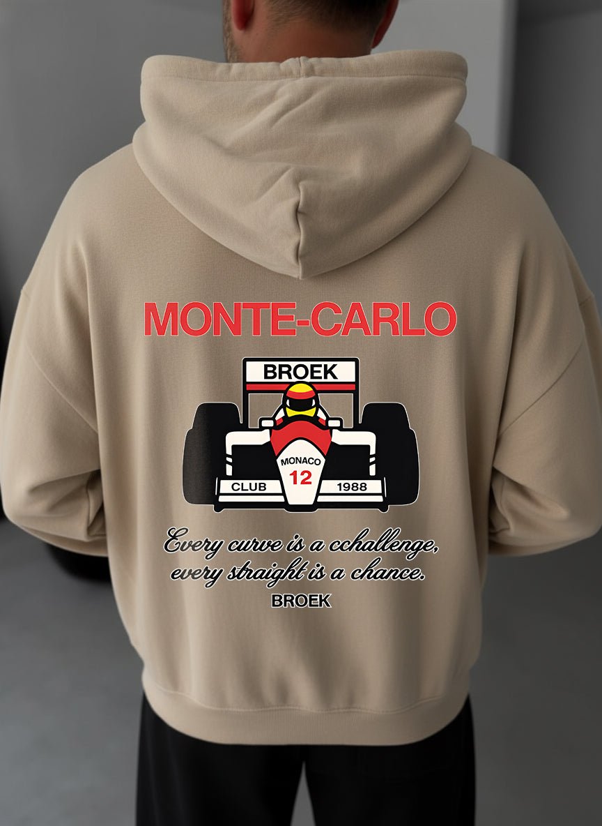 Monte-Carlo Racing Hoodie - Beige Broek