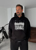 Quiet Crowd Club Hoodie - Black Broek Quiet Crowd Club Hoodie - Black Broek