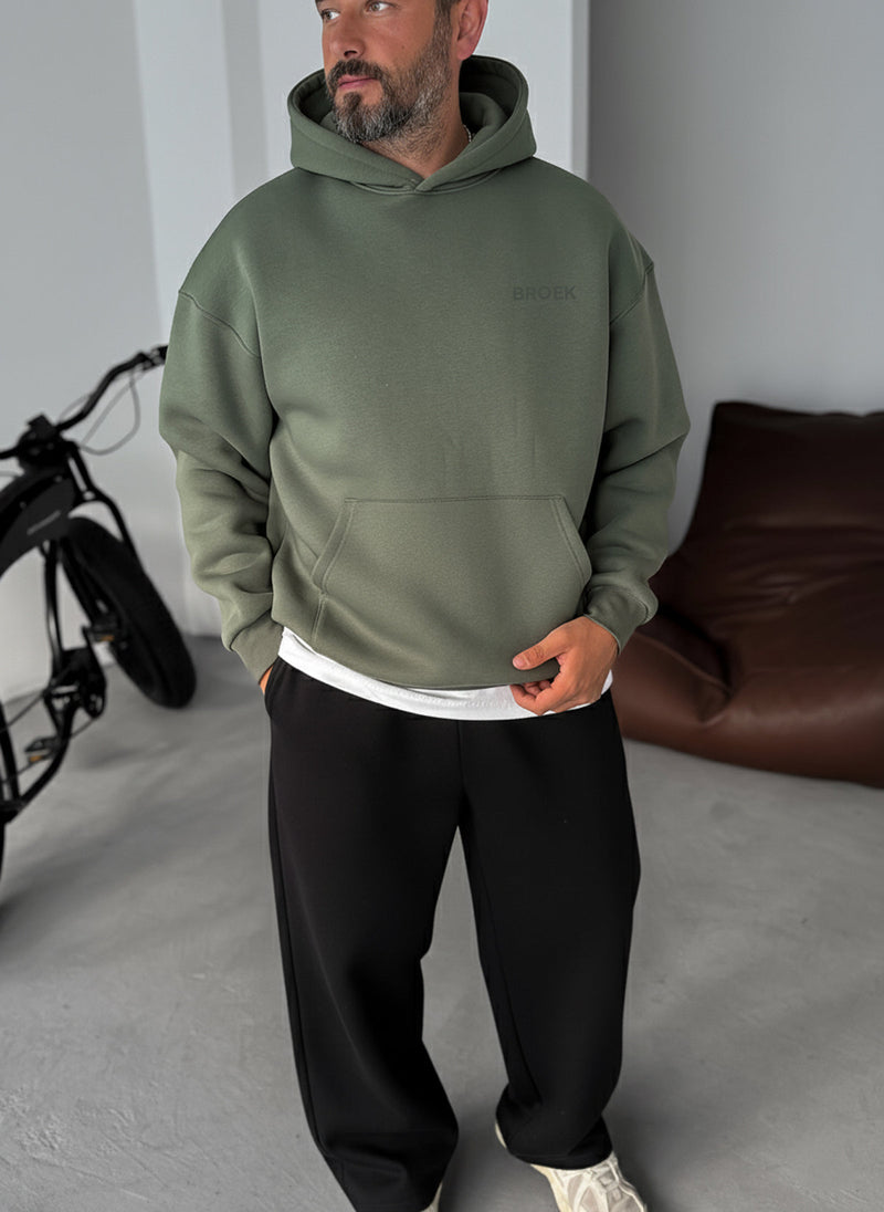 Oversized Hoodie - Army Green
