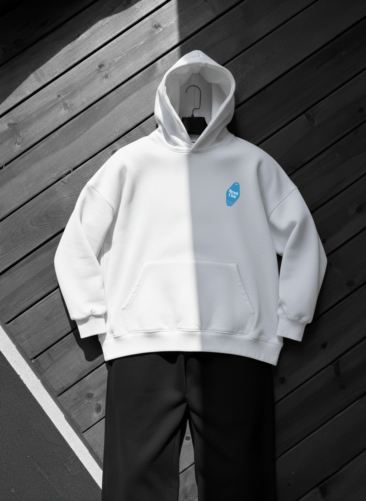 Access Granted 88 Hoodie - White Broek