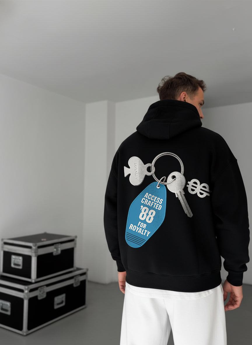 Access Granted 88 Hoodie - Black Broek