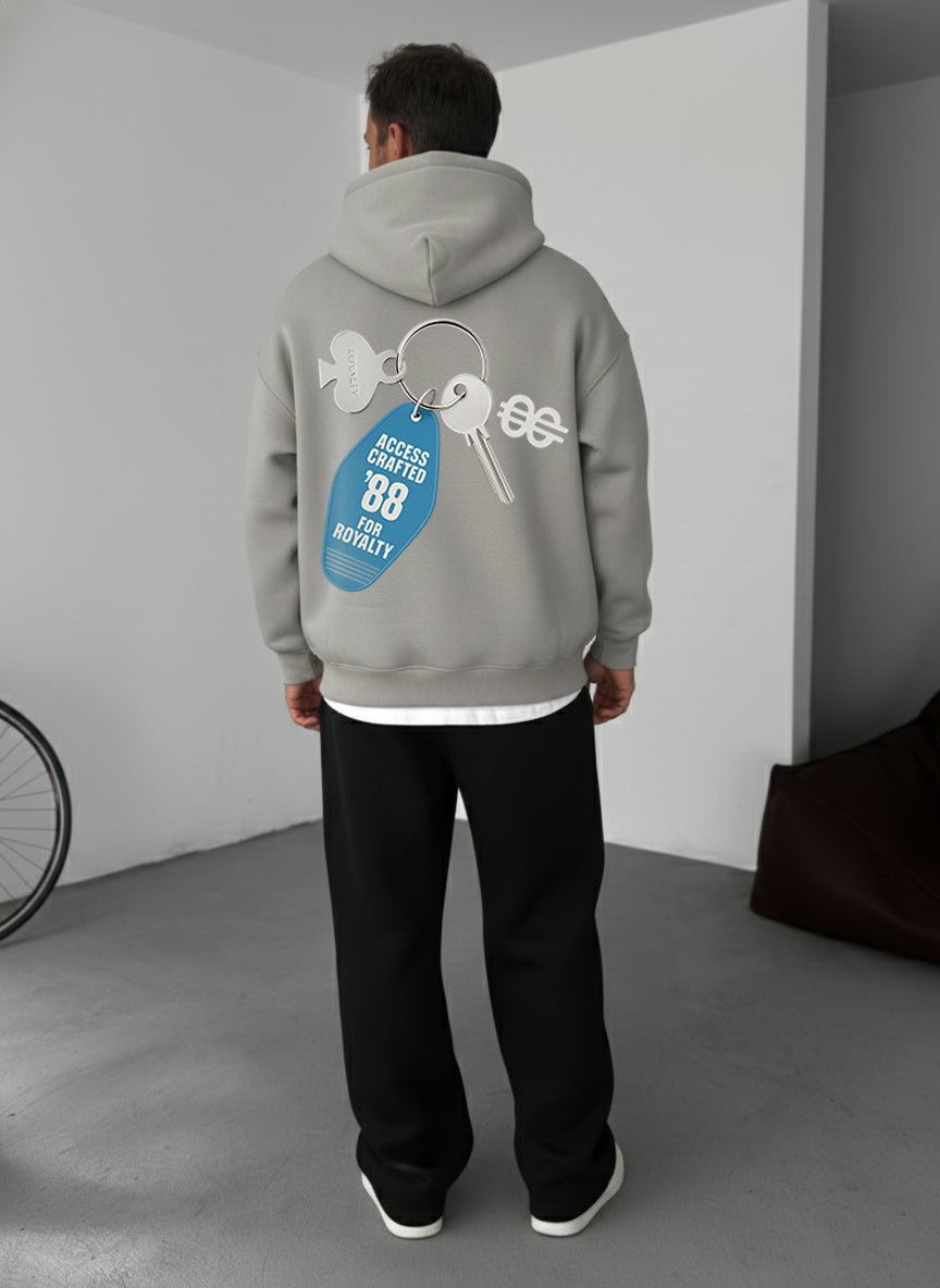 Access Granted 88 Hoodie - Silver Broek