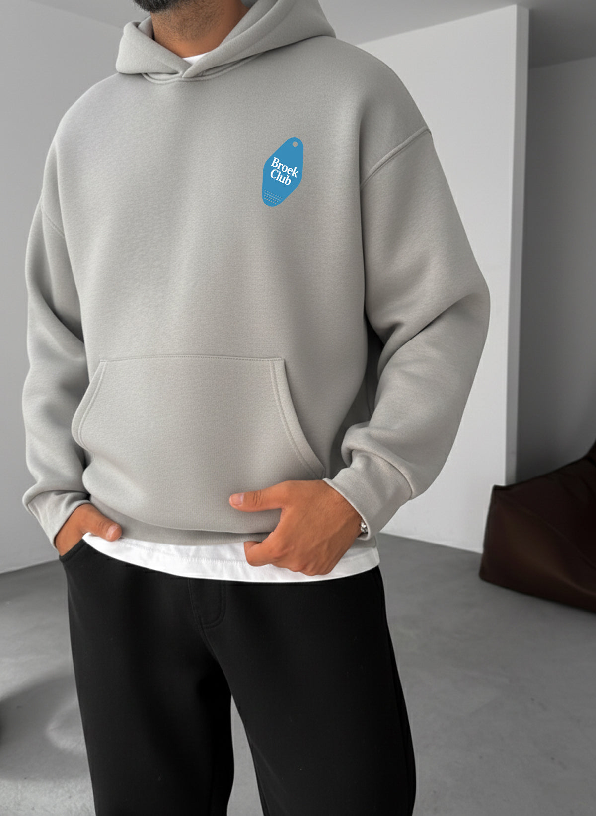Access Granted 88 Hoodie - Silver Broek