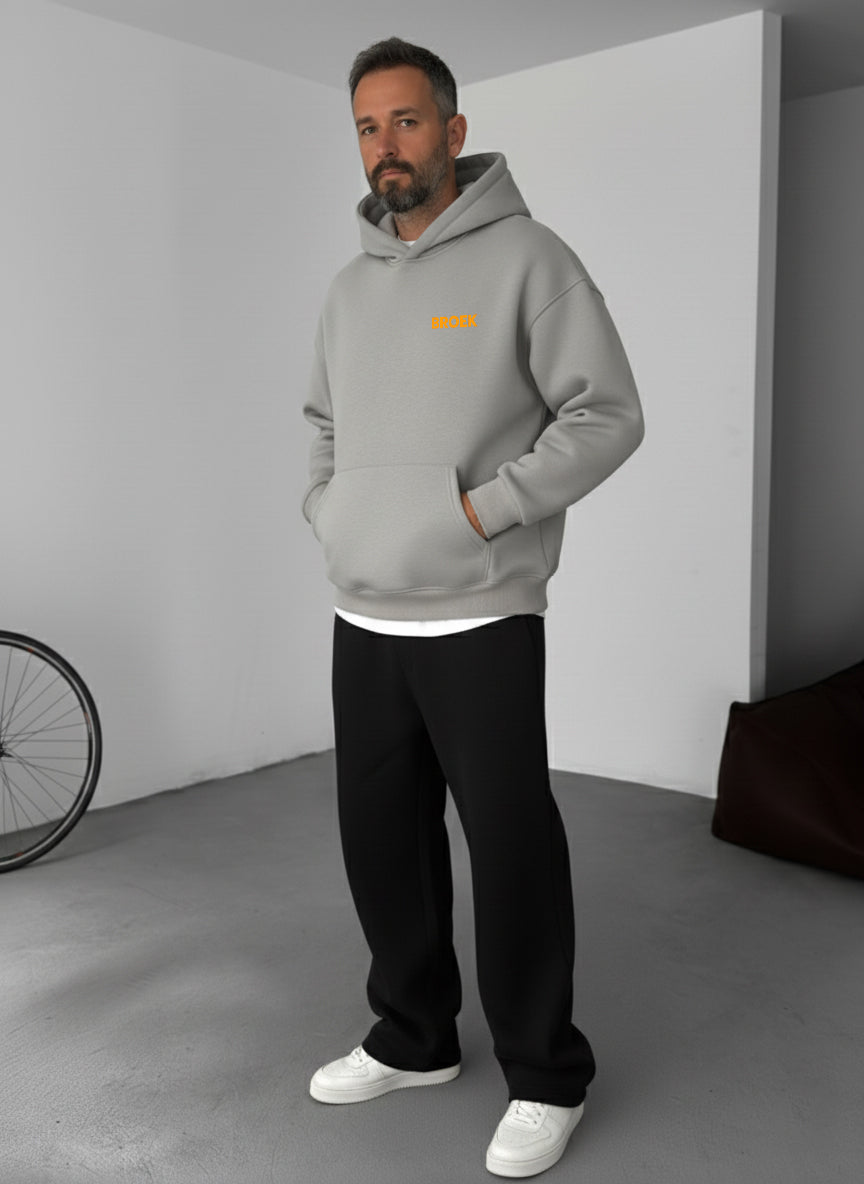 Call Me If You Get Lost Hoodie - Silver Broek