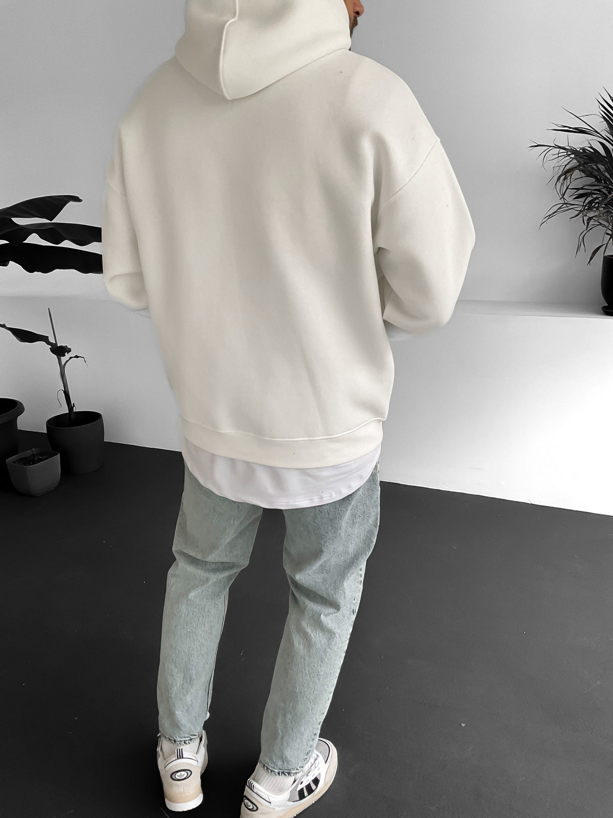 Off-White "that's-all-folks" Printed Oversize Hoodie Broek