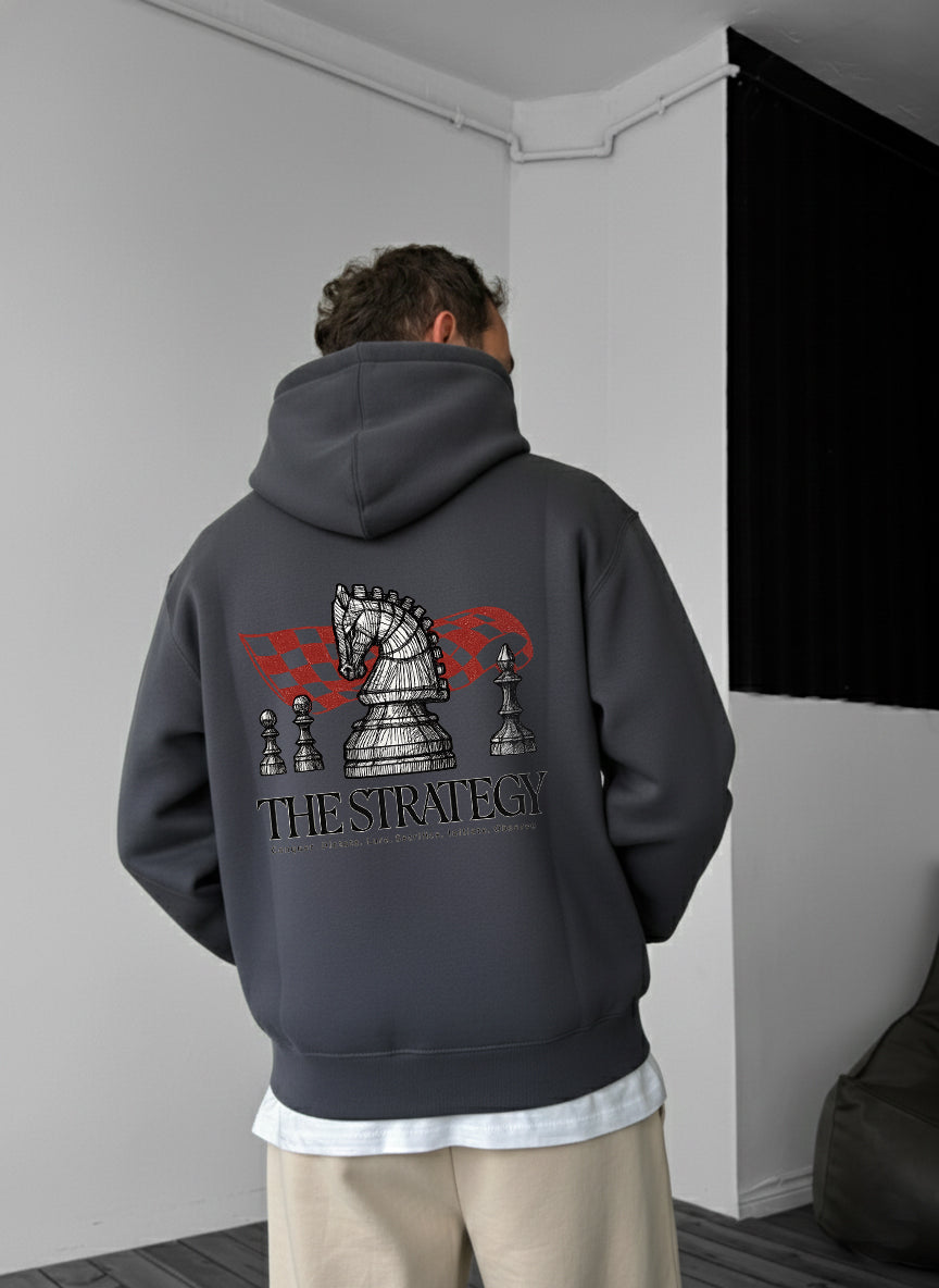 The Strategy Chess Hoodie - Smoked Broek