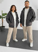 Smoked Gray Zip-Up Hoodie Smoked Gray Zip-Up Hoodie