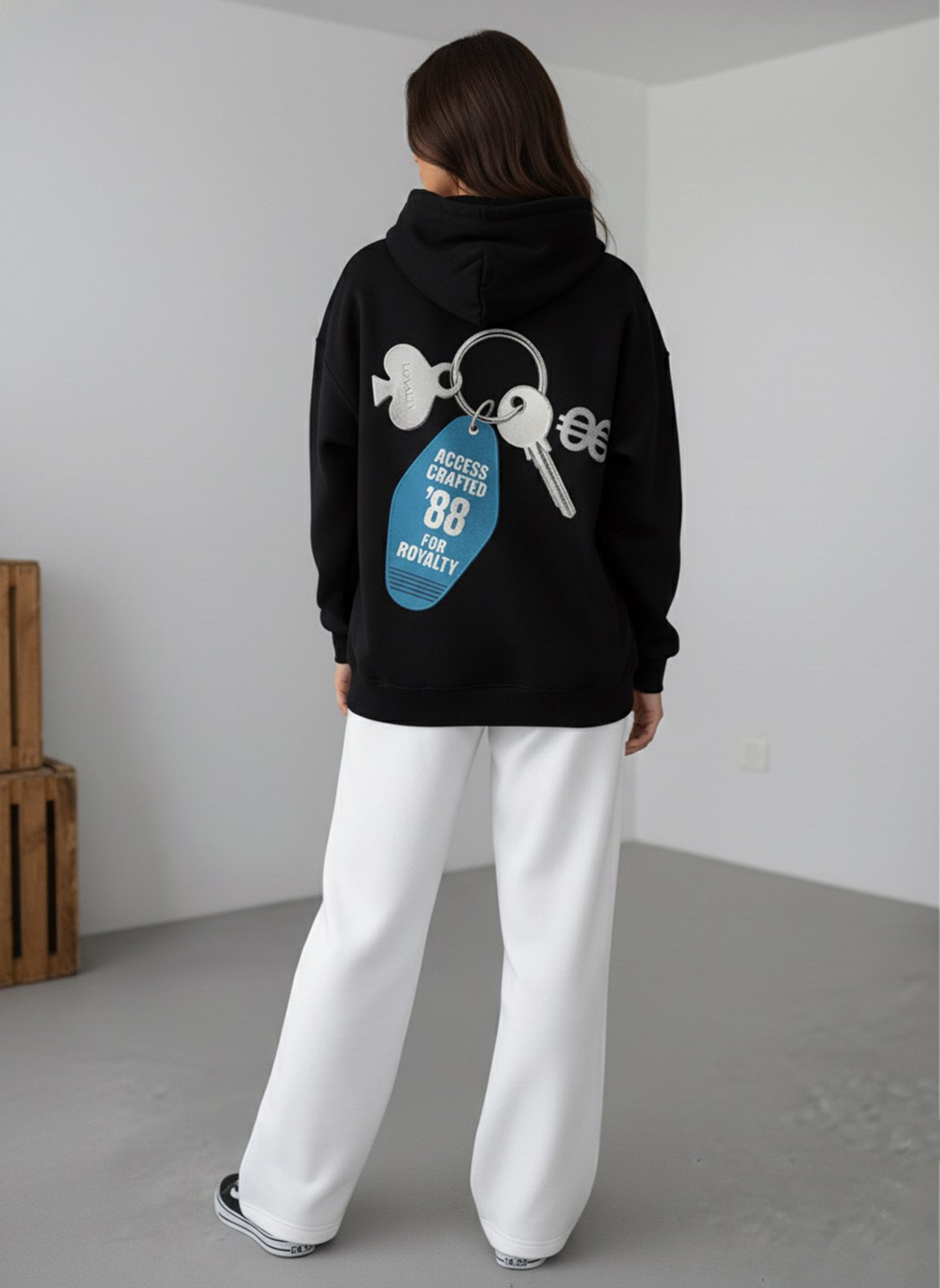 Access Granted 88 Hoodie - Black