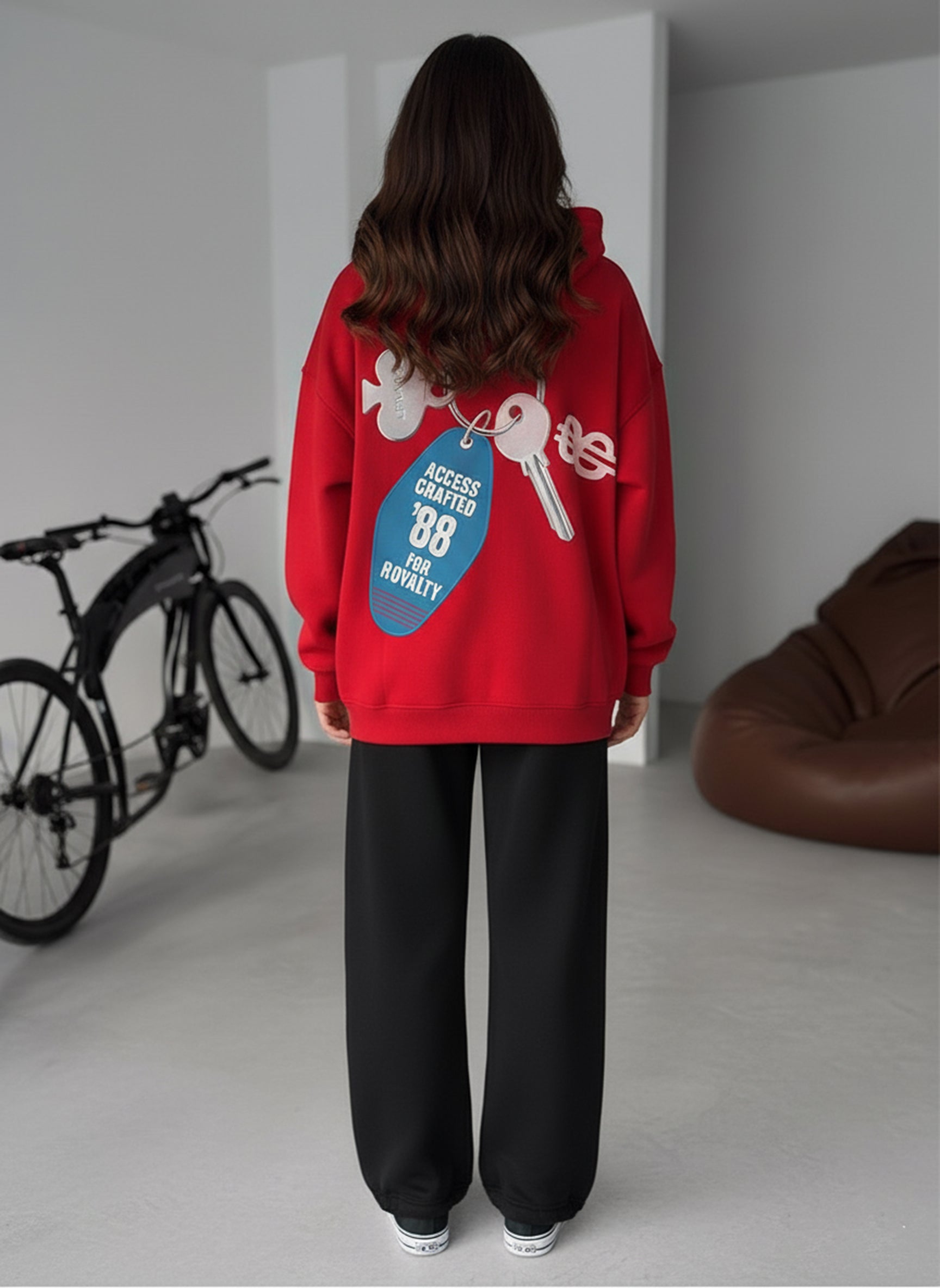 Access Granted 88 Hoodie - Red