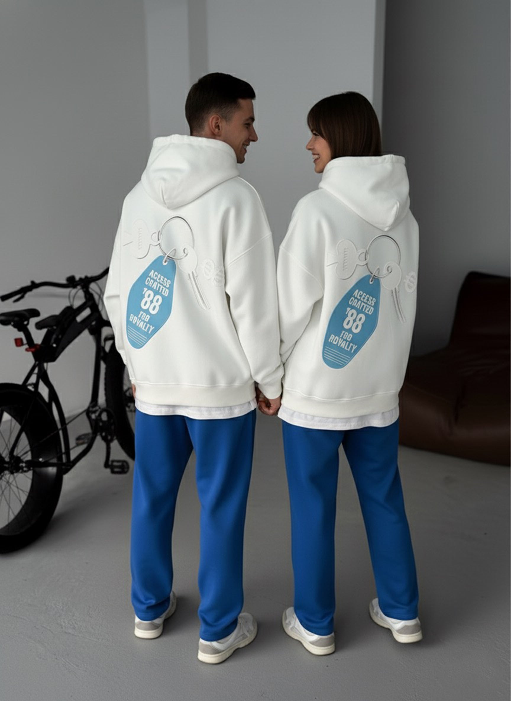 Access Granted 88 Hoodie - White