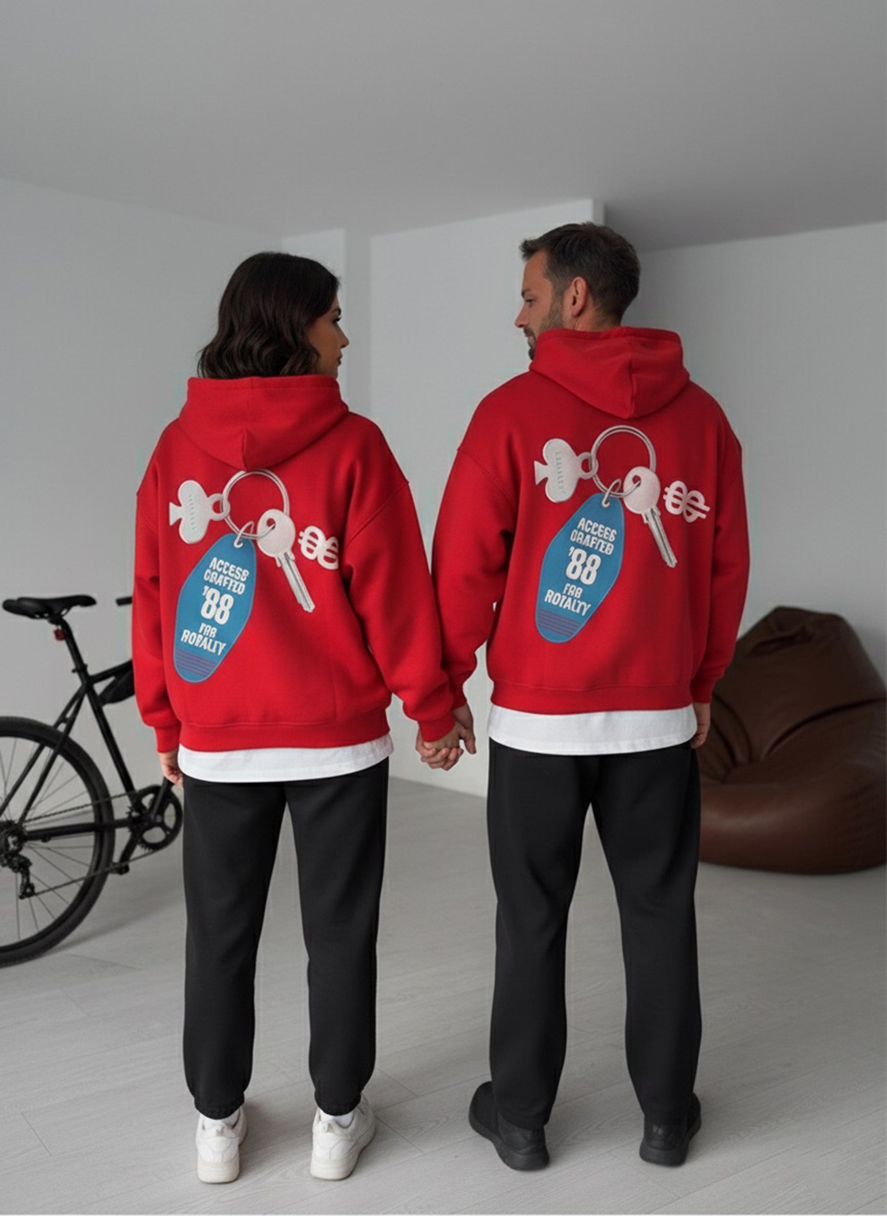 Access Granted 88 Hoodie - Red