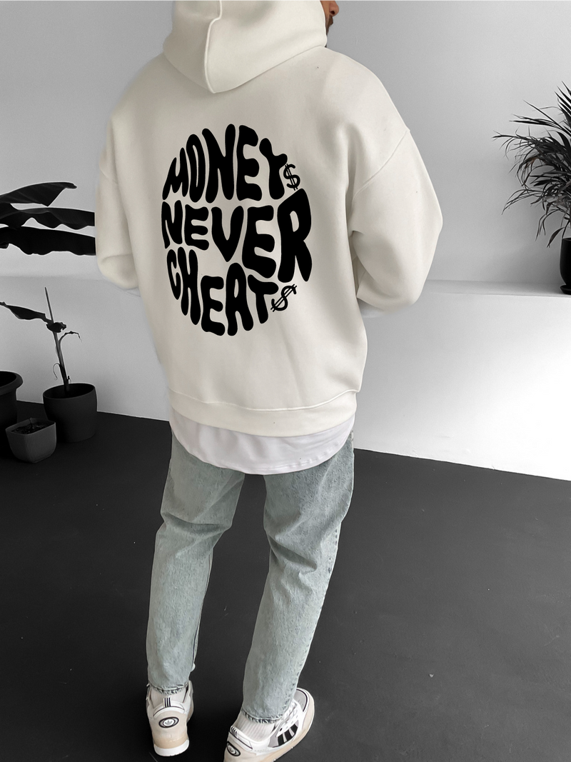 Off-White "Money Integrity" Printed Oversize Hoodie