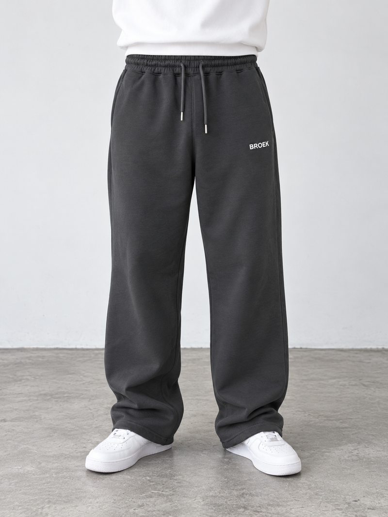 Relaxed Sweatpants – Smoked Grey