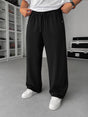 Soft Wide-Leg Pants – Black