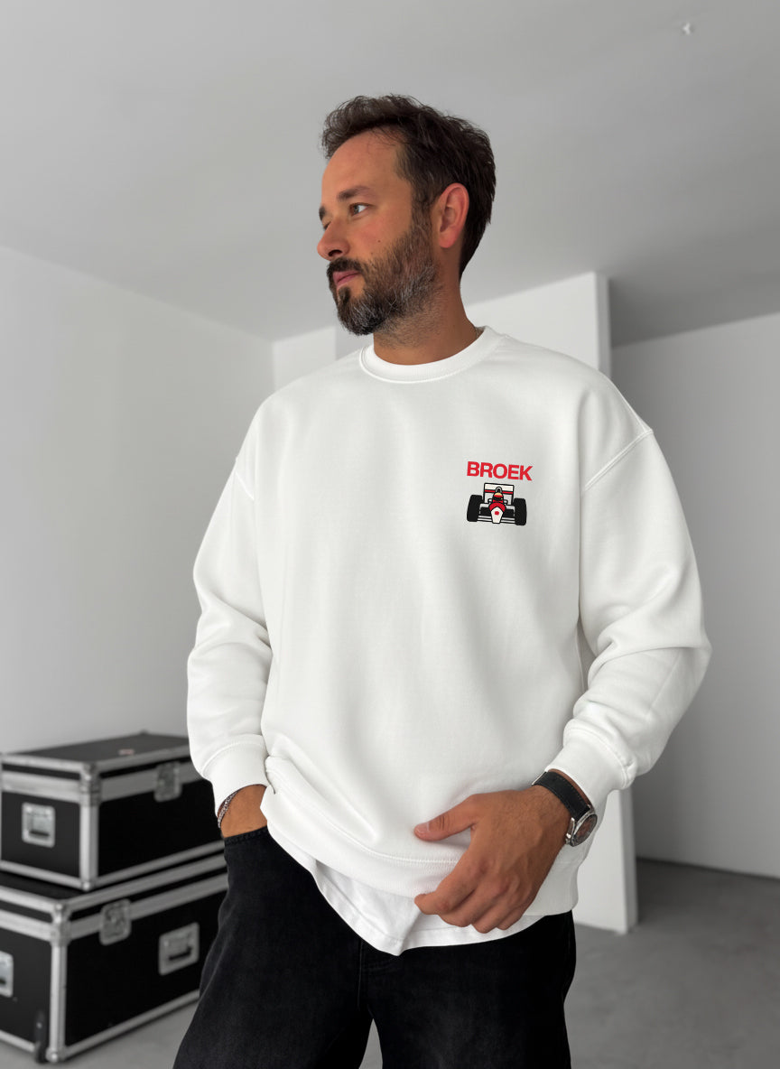 Monte-Carlo Racing Crewneck - White Broek