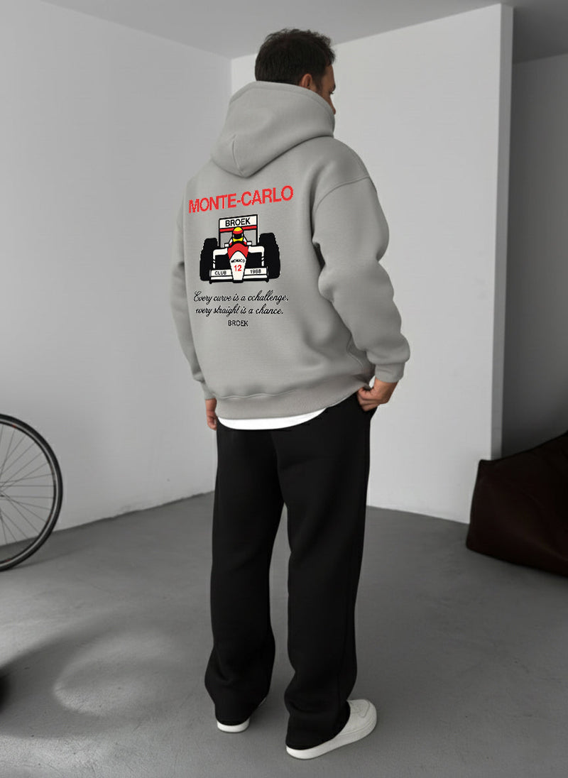Monte-Carlo Racing Hoodie - Silver
