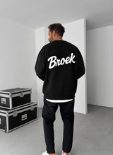 Broek Signature Crewneck - Black Broek