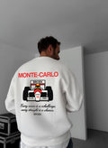 Monte-Carlo Racing Crewneck - White