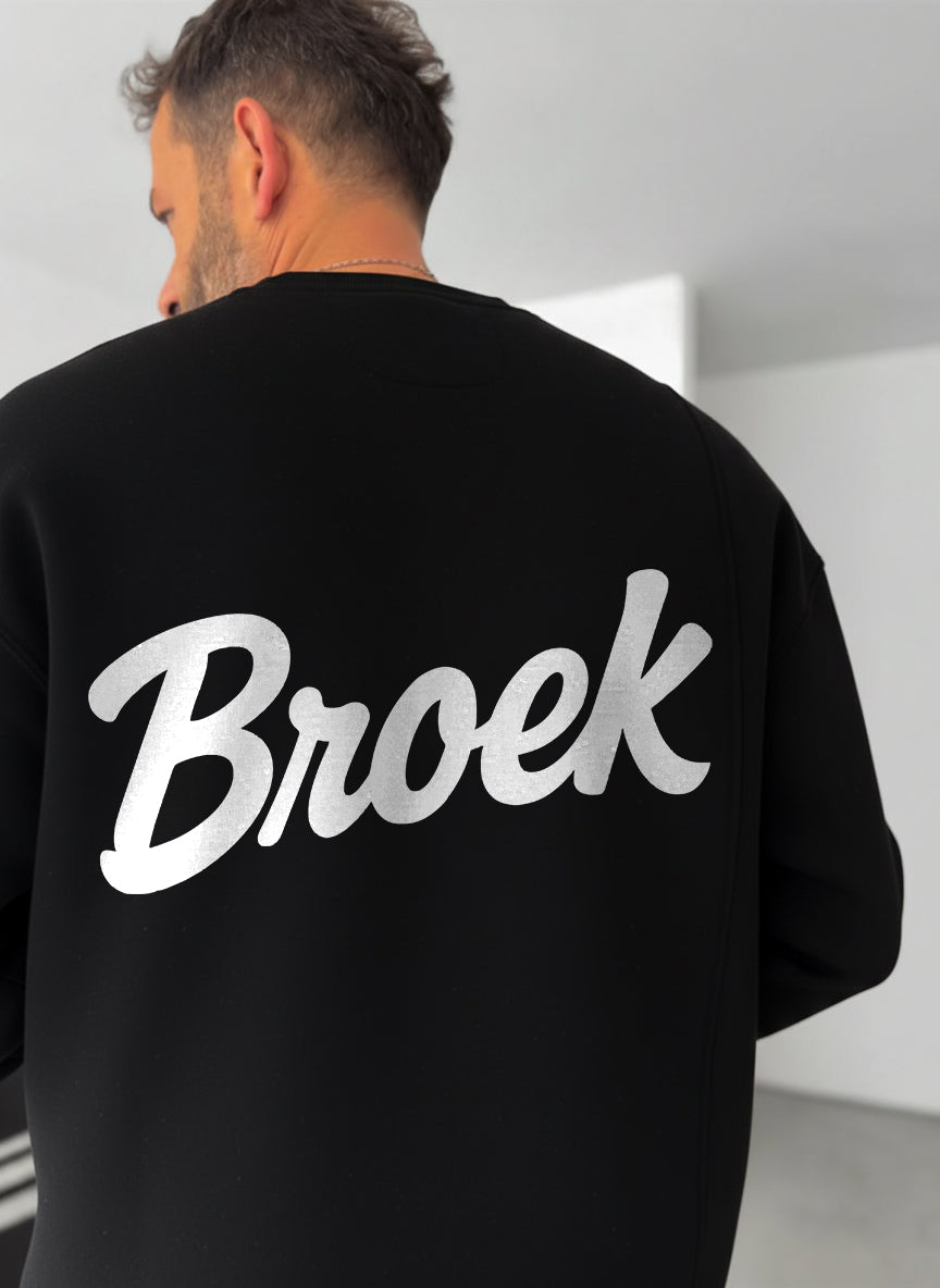 Broek Signature Crewneck - Black Broek