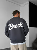 Broek Signature Crewneck - Smoked Broek