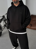 Oversized Hoodie - Black Broek