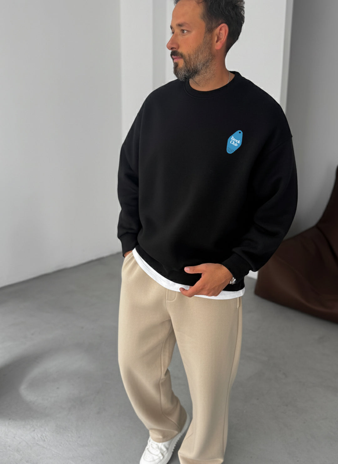 Access Granted 88 Crewneck - Black Broek