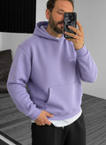 Oversized Hoodie - Purple Broek