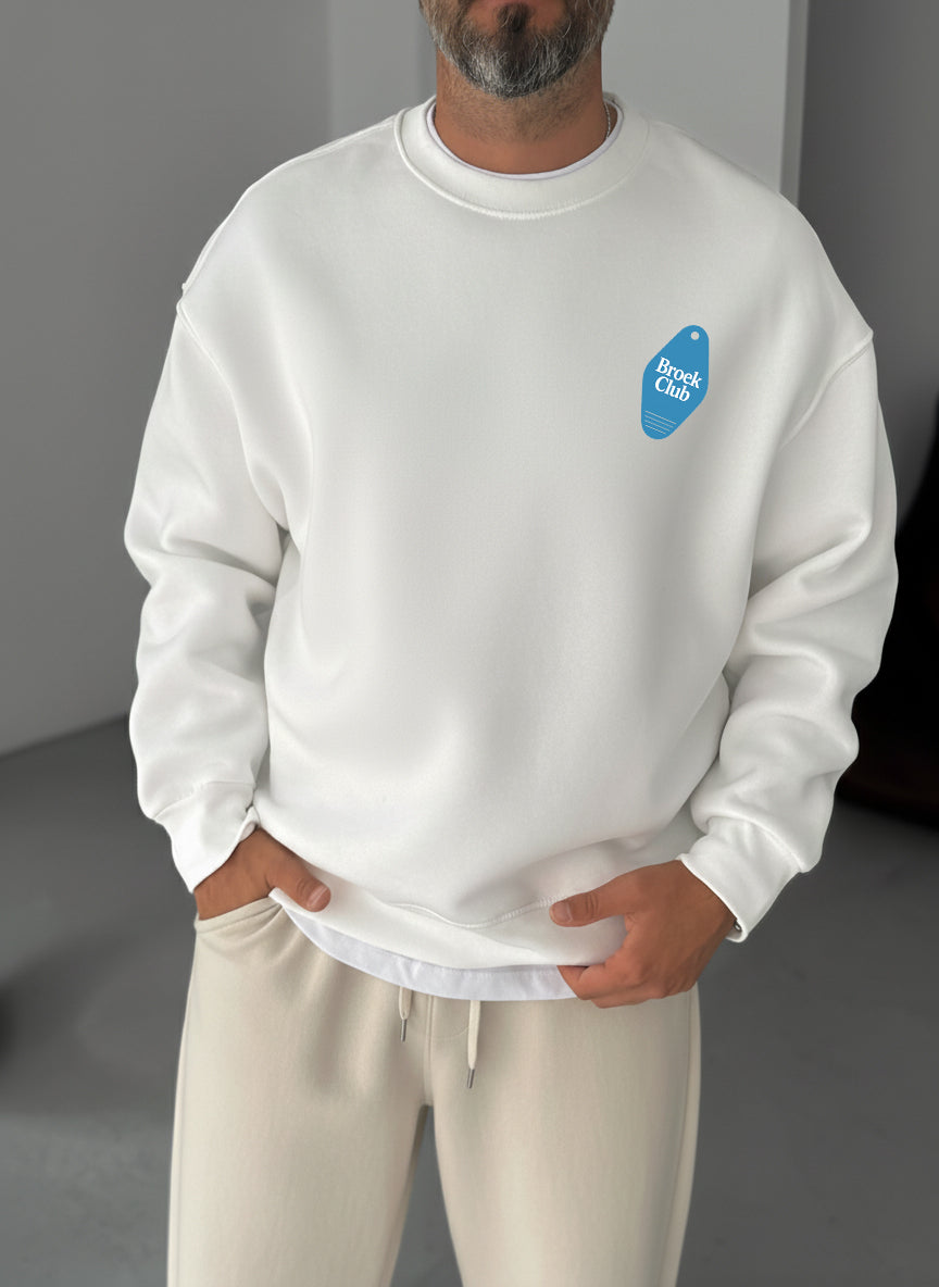 Access Granted 88 Crewneck - White Broek