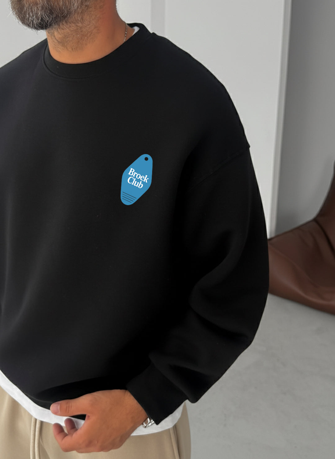 Access Granted 88 Crewneck - Black Broek