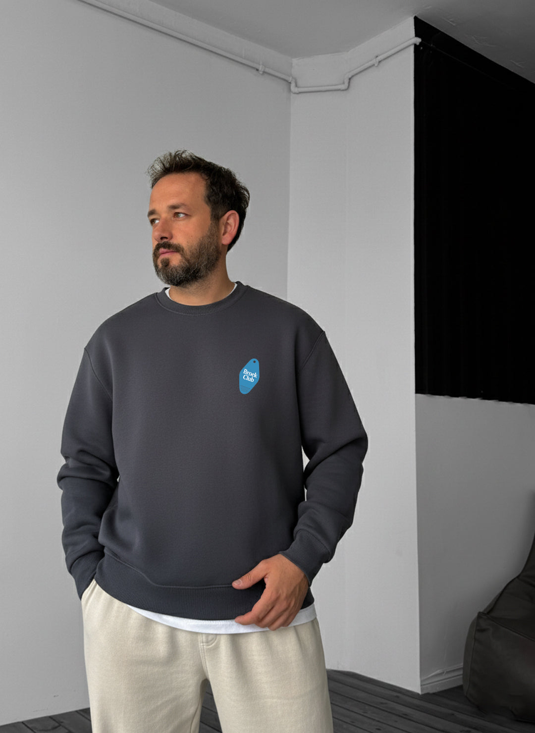 Access Granted 88 Crewneck - Smoked Broek