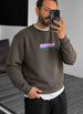 Retro Gaming Crewneck - Brown Broek