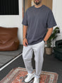 Premium Smoked Basic Oversize T-Shirt