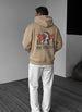 The Strategy Chess Hoodie - Beige Broek
