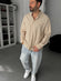 Pure Linen Beige Shirt