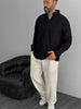 Pure Linen Black Shirt