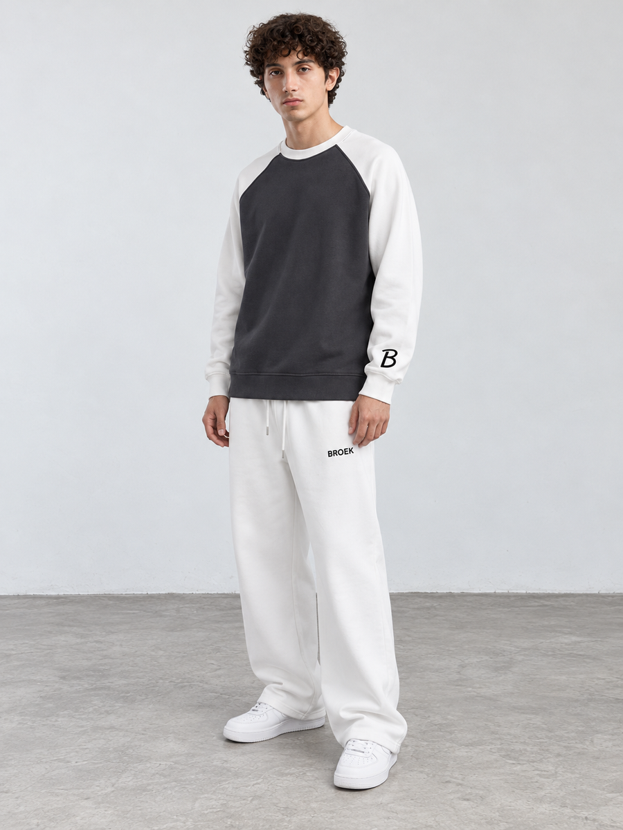 Grey / White + Off-White