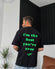 Black "Exceptional" Printed Oversize T-Shirt - Broek