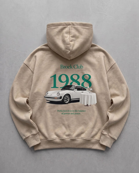 Broek Club 1988 Hoodie - Beige